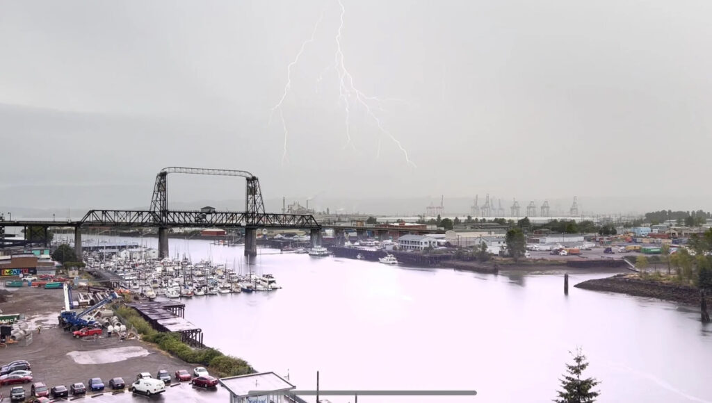 Lightning Strikes Ship Lofts